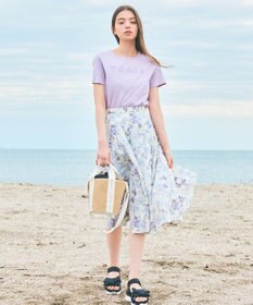 TOCCA 【洗える！】TOCCA PATCHWORK LOGO TEE Tシャツ