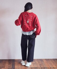 earth music&ecology マイメロディ＆クロミ／ｅａｒｔｈ　レトロアートスウェット