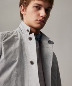 JOSEPH ABBOUD 夏ブルゾン【JAPANファブリック/清涼/軽量】ダブルワッシャーストレッチ ブルゾン