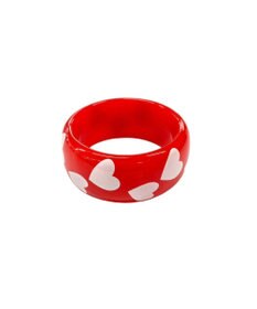 WEGO Lモチーフパターンアクリルバングル
