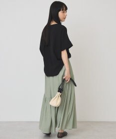 AMERICAN HOLIC 【予約】【WEB限定】イージーケア+接触冷感バックタック半袖プルオーバー