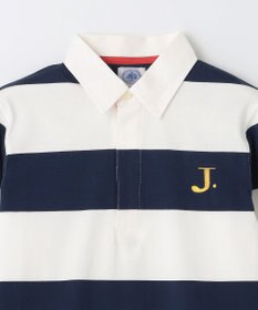 J.PRESS KIDS 【140-170cm】J.ボーダー ラガーシャツ