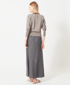 BEIGE， BURDOCK / Iラインスカート