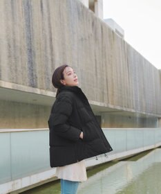 Tiaclasse 【安田美沙子さん着用・4way】ストレッチタフタショートダウン