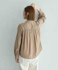 YECCA VECCA ギャザーブラウス