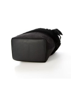 UNBILLION カシュカシュ cachecache / エコファーコンビリボントートバッグ