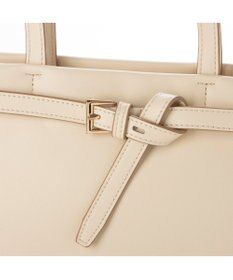 UNBILLION カシュカシュ cachecache / ベルトディテールサイドジップA4トート