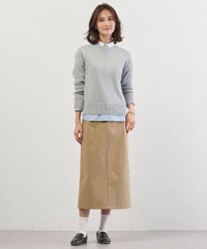 J.PRESS LADIES 【WEB限定カラーあり・2way】エステネージュ TYPEWRITER STRIPE シャツ