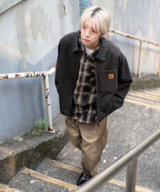 WEGO 【25年秋冬新作/MLサイズ展開】ワーカーズZIPジャケット