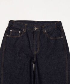 WEGO 【ユニセックス着用ITEM】カバーフィットフラップデニムパンツ