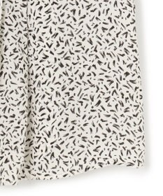 23区 【接触冷感/吸水速乾】ペインティングプリント ブラウス