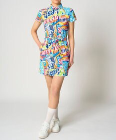 FILA GOLF／marie claire 【Loudmouth】柄ワンピース