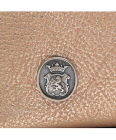 A.D.M.J. 【牛革】メタリックレザー/キューブトート21cm