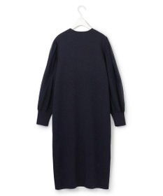 ICB L 【洗える】ウールブレンドスムース ニットワンピース