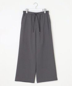 J.PRESS LADIES 【洗える】エアロツイルストライプ イージーパンツ