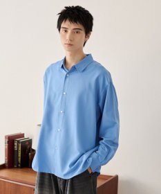 WEGO ルーズシルエットボックスシャツ（LS）