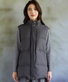 Tiaclasse 【安田美沙子さん着用・4way】ストレッチタフタショートダウン