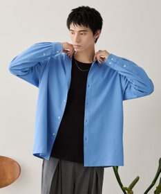 WEGO ルーズシルエットボックスシャツ（LS）