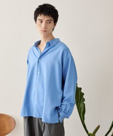 WEGO ルーズシルエットボックスシャツ（LS）