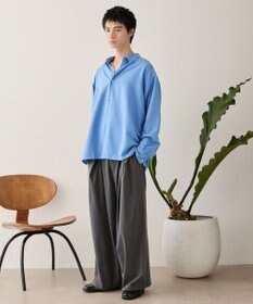 WEGO ルーズシルエットボックスシャツ（LS）