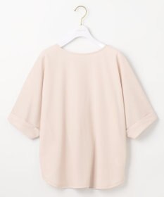 ANY SIS S 【前後着用・UVケア・洗える】2WAYジョーゼットジャージードルマン カットソー