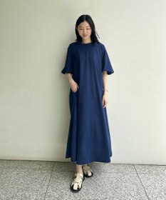 UNFILO L 【吸水速乾/マシンウォッシャブル】CVC天竺 ワンピース