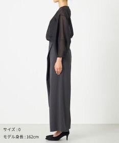 NAVE 【Nave・洗える】スパントロ ワイドラップパンツ