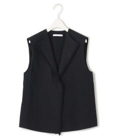 ICB コットンリネンキャンバス ジレ