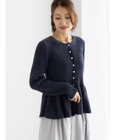 Te chichi モールペプラム2WAYニット