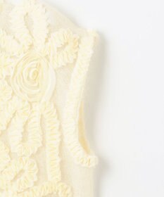 自由区 【カトリエムブーケ】Motif floral プルオーバーニット