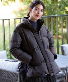 Tiaclasse 【安田美沙子さん着用・4way】ストレッチタフタショートダウン