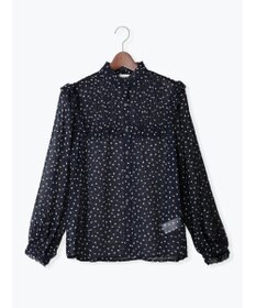 Te chichi パターンアソートシフォンフリルブラウス