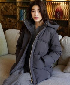 Tiaclasse 【安田美沙子さん着用・4way】ストレッチタフタショートダウン