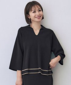 自由区 S レーヨンストレッチスキッパー ニット