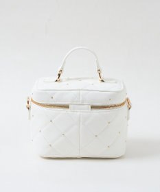 WEGO メタルパーツキルティングバニティショルダー