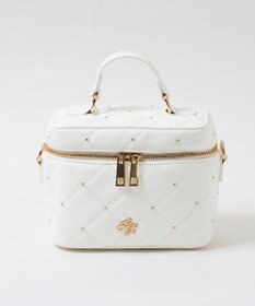 WEGO メタルパーツキルティングバニティショルダー