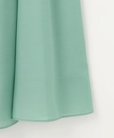 自由区 【ウエストゴム・洗える】シアーギャザー スカート