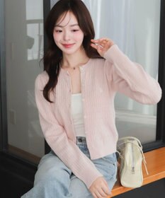 WEGO 【26年春新作】別注USPOLOケーブルニットカーデ