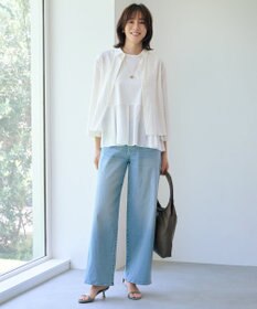 J.PRESS LADIES 【洗える・吸水速乾】トリオシアーチェック シャツ