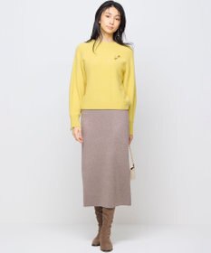 組曲 L 【手洗い可】フラッフィー ファーニット