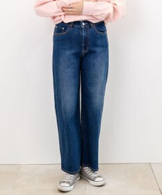 caqu 80's slim baggy バギーフィットワイドデニム