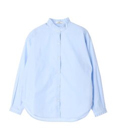 earth music&ecology Ｔ／Ｃ　スタンドフリルブラウス