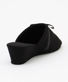 ANY 【巾着ポーチ付き】リボンヒールスリッパ