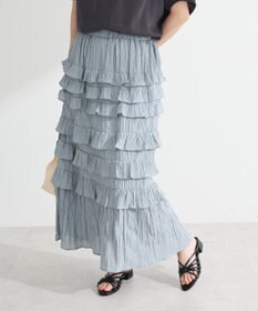 Green Parks ・ＳＵＧＡＲ　ＳＰＯＯＮ　メニーフリルスカート