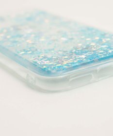 WEGO キラキラiphoneケース（ブルー）