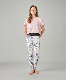 Chacott Chacott BALANCE ローズガーデンプリントレギンス