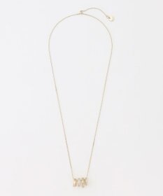 J.PRESS LADIES ジルコニア ビジューリング ネックレス