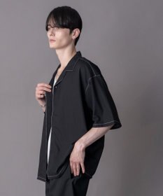 WEGO 【ユニセックス着用ITEM/SMLサイズ展開】 TRオープンカラーシャツ（SS）