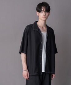 WEGO 【ユニセックス着用ITEM/SMLサイズ展開】 TRオープンカラーシャツ（SS）