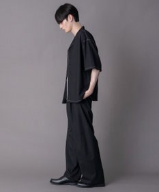 WEGO 【ユニセックス着用ITEM/SMLサイズ展開】 TRオープンカラーシャツ（SS）